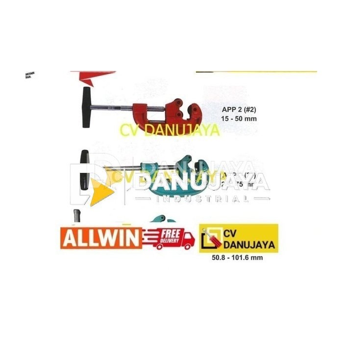 Alat Potong Pemotong Pipa Pipe Cutter Size 2 Inch - Allwin APP2