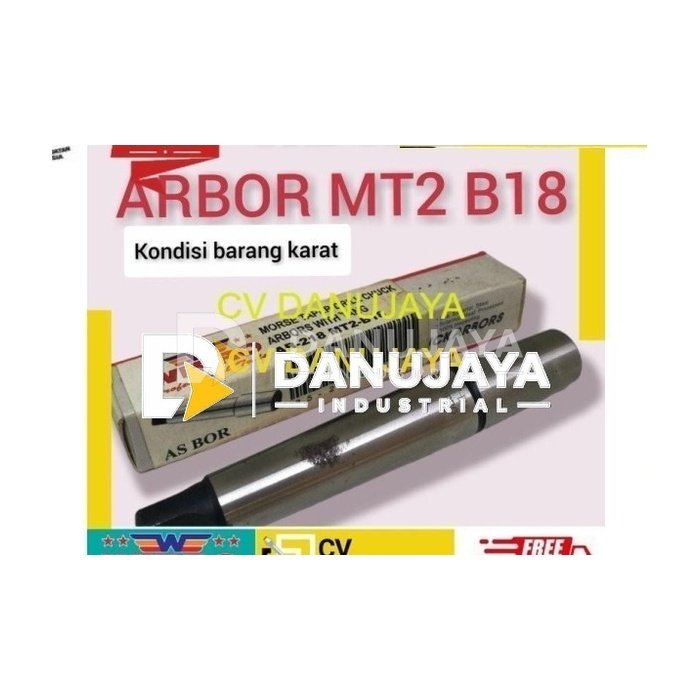 As bor arbor WIPRO MT2 x B18 morse taper drill chuck arbors with tang