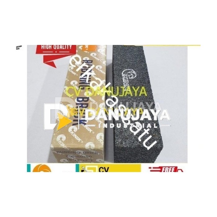 BATU ASAH GOSOK RUBBING BRICK KINIK 8 INCI 8" X 2" X 2" GRIT GRAIN 36
