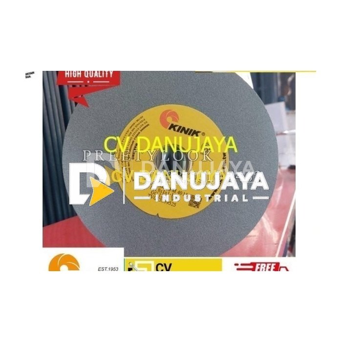 batu gerinda duduk 8" KINIK GC 120 LV 1A 8 x 1 x 1-1/4 Kinik