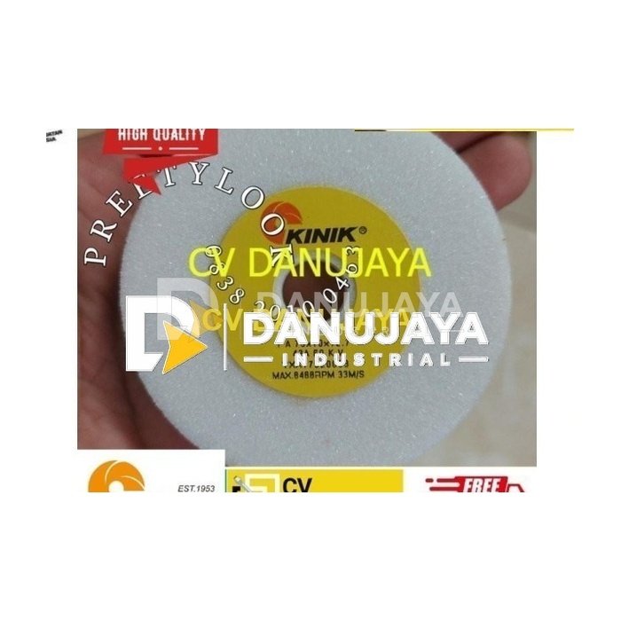 Batu Gerinda Kinik 1 A 75 x 10 x 12.70 Grit 60 Grinding Wheel