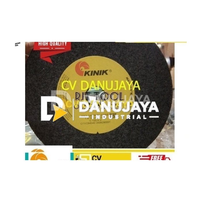 Batu gerinda Kinik 10 inch Grinding wheel 10 x 1 x 1-1/4 Grit 100 H V