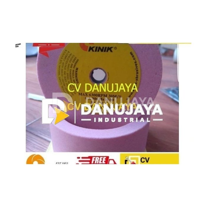 Batu Gerinda Mangkok 3 inch KINIK CUP PA 100 V 6A Size 90 x 38 x 10