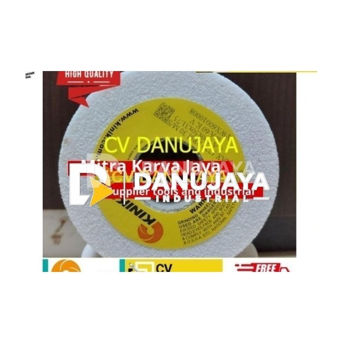 Batu Gerinda Mangkok 4 Grinding inch KINIK 100 x50 x 31.75 WA 46 KV6A