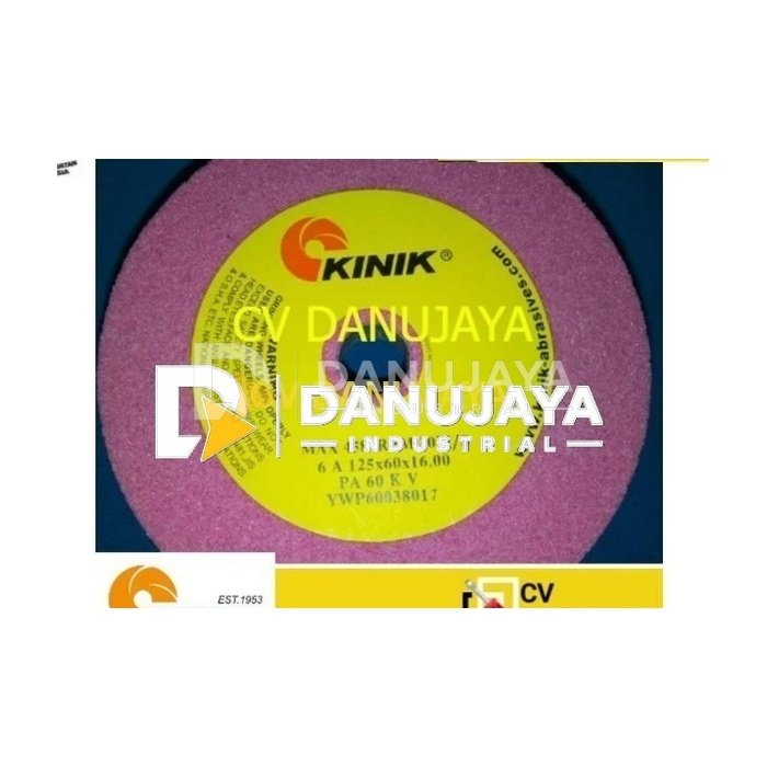 Batu Gerinda Mangkok 5 "KINIK Straight Cup PA 60 KV 6A Size 125x60x16