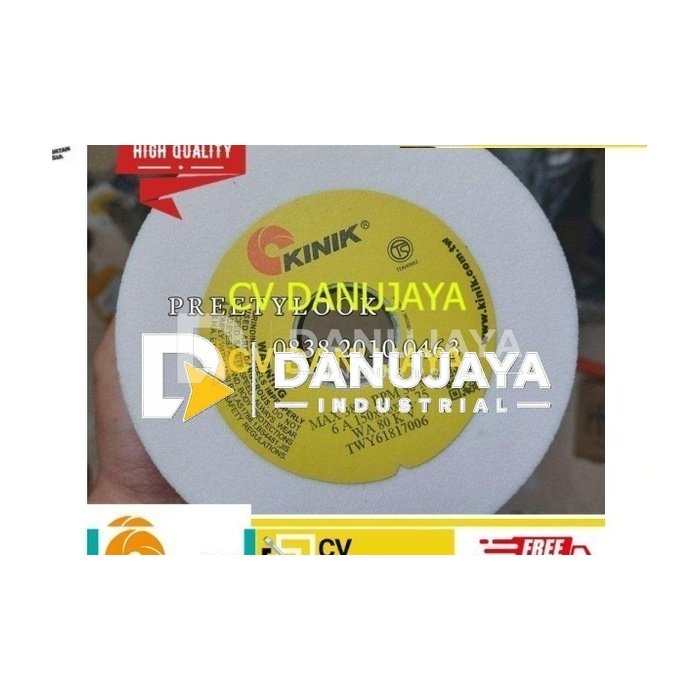 Batu Gerinda Mangkok 6" KINIK 150 x 75 x 31.75 Mm Grinding Cup Wheel