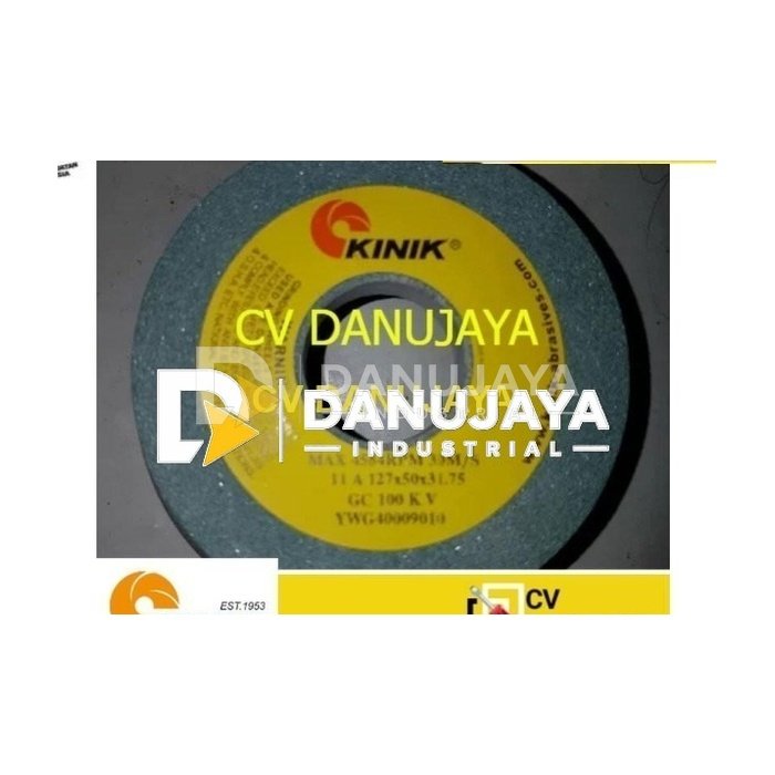 Batu Gerinda Mangkok KINIK 5"Flaring Cup Green 127x50x31.75 GC 100 KV