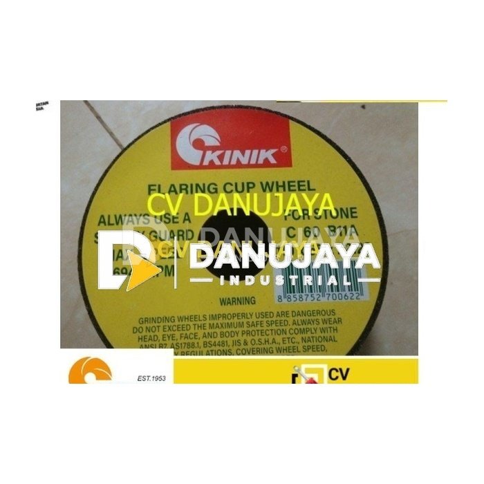 Batu Gerinda Mangkok KINIK Flaring Cup Wheel 4 " For Stone C 60 B11 A