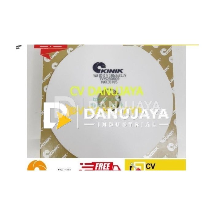 Batu Gurinda Gerinda Duduk 180 X 3 X 31.75 WA 80 KINIK