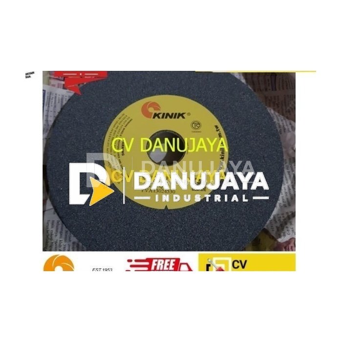 Batu gurinda merk KINIK ukuran 8in x 1in x 1 1/4in a60qv