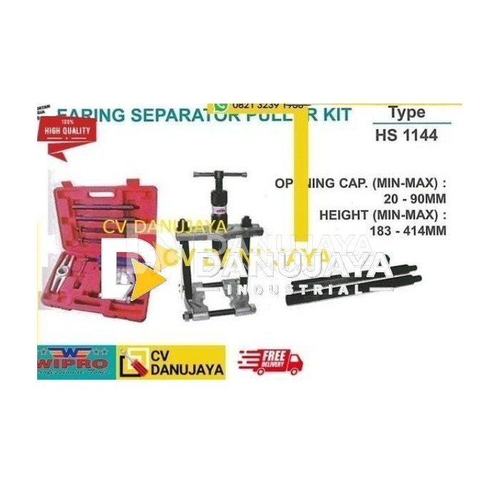 Bearing Separator Puller Kit - Wipro HS 1144
