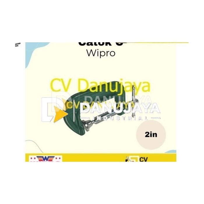 Catok C Wipro 2" Catok G Klem C Clem C Alat Penjepit Kayu dll