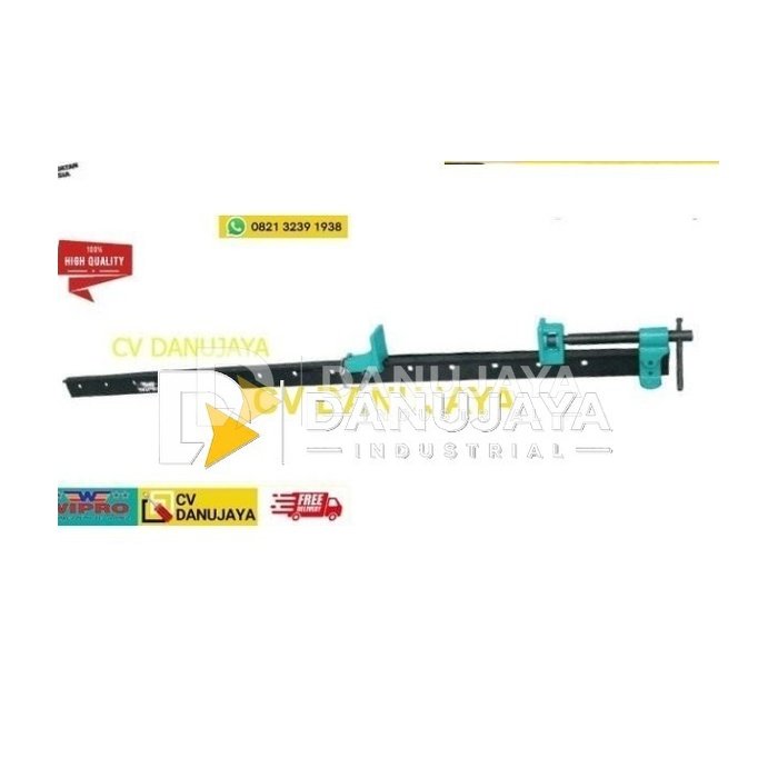 Catok Lubang Klem Bolong Besi Heavy Duty CL-6 Size 72 inch WIPRO