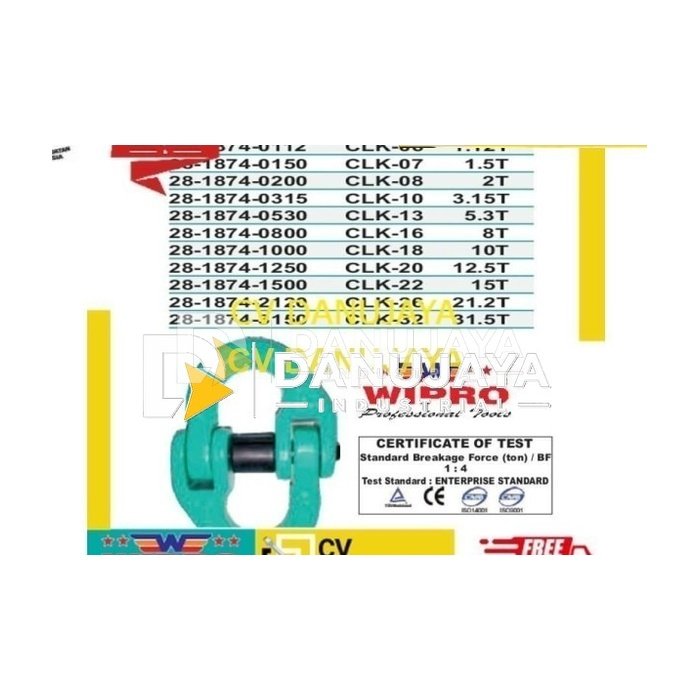 Connecting link konekting link CLK 32 CLK32 kap 31.5 Ton Wipro