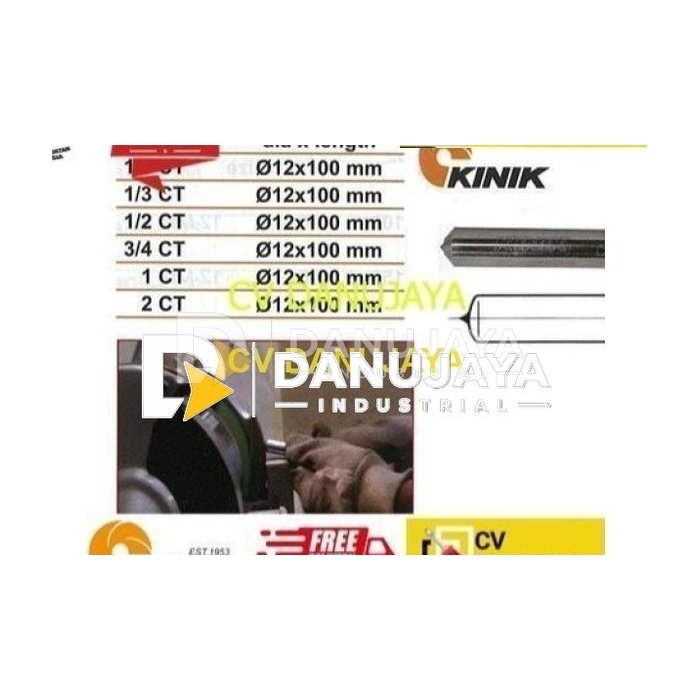 Diamon Dresser For Grinding Wheel size 14 CT dia.12x100mm KINIK