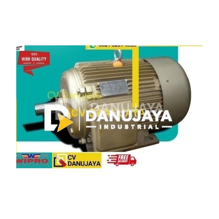 Dinamo Penggerak WIPRO 3 HP 2P 1400 RPM Electromotor Cepat 3HP 2 P