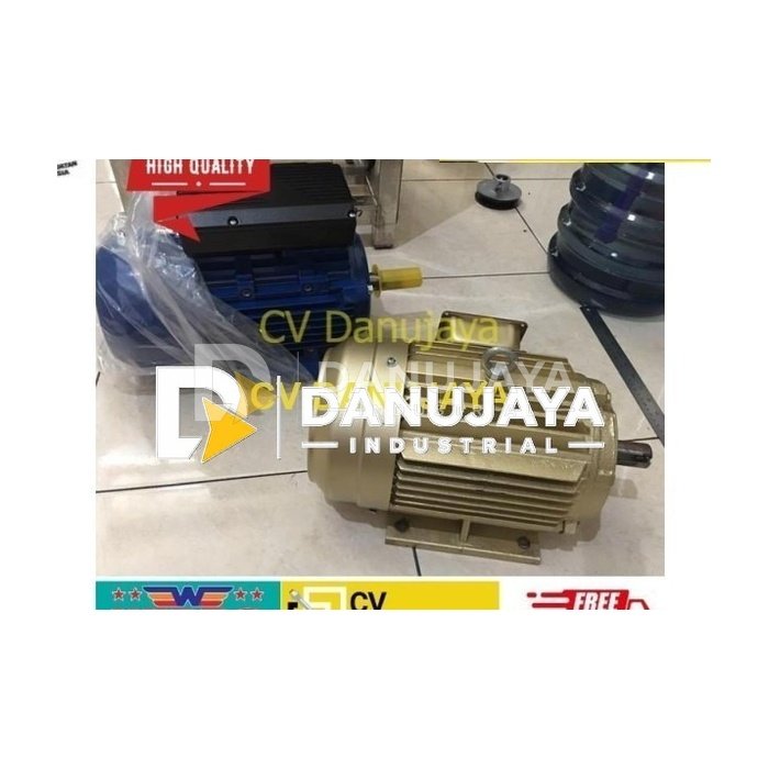 Dinamo Wipro Flash 3 HP 1 Phase 1400Rpm/Electro Motor 3 HP 1 Phase 4p