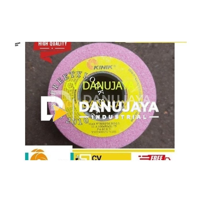 Flaring Cup Wheel 4" KINIK Batu Gerinda Mangkok Mekar 100 x 50 x 31.75