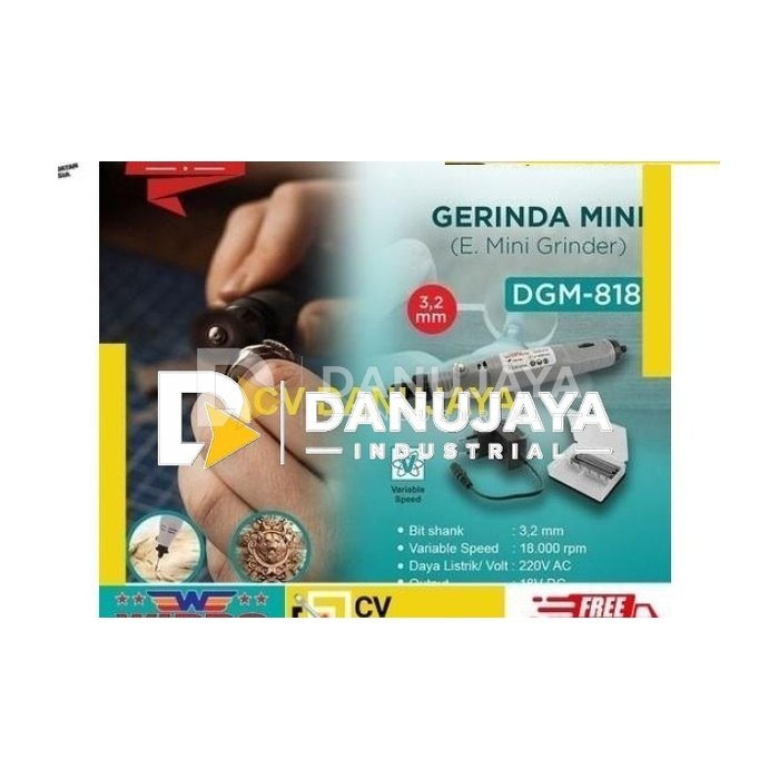 Gerinda Mini (Electric Mini Grinder) WIPRO DGM-818
