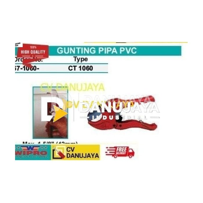 Gunting Pipa PVC CT-1060 WIPRO