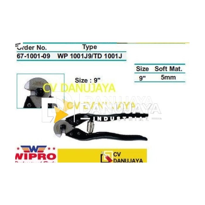 Gunting Seling Sling Baja Tang Potong Kawat ukuran 9" WIPRO