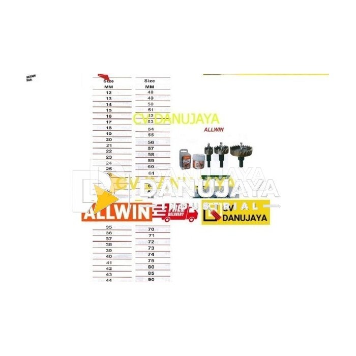 HSS Hole Cutter 20-25 mm - ALLWIN - 20 mm