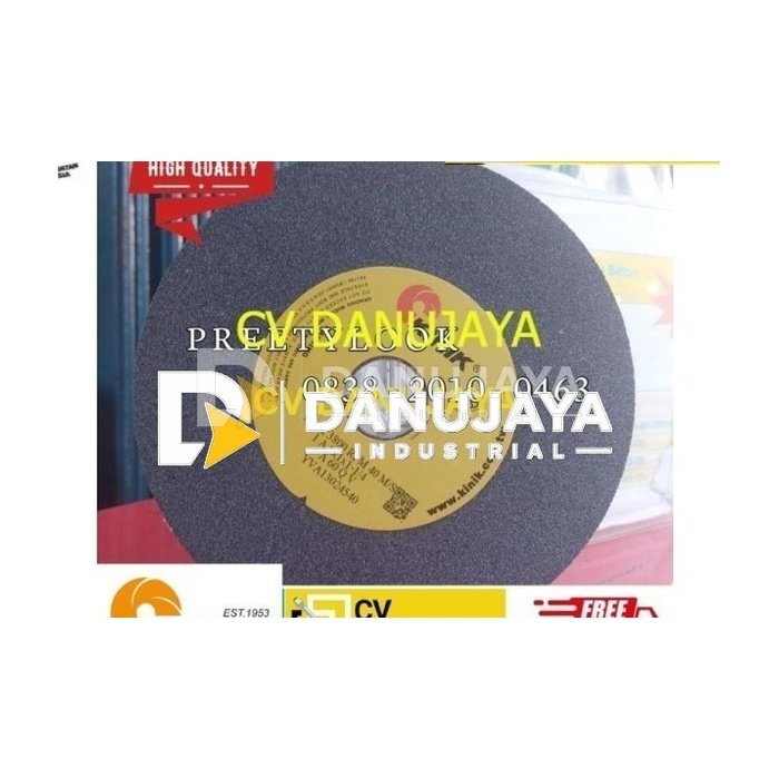 Kinik batu gurinda 8" Kinik grinding wheel 8 x 1x1-1/4 inch A 60.