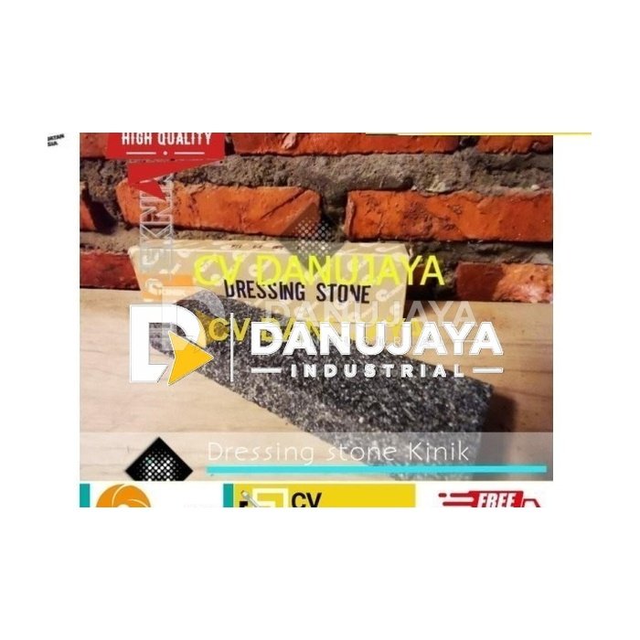 KINIK DRESSING STONE 8 inch batu Asah pembersih metal 200x50x25 mm