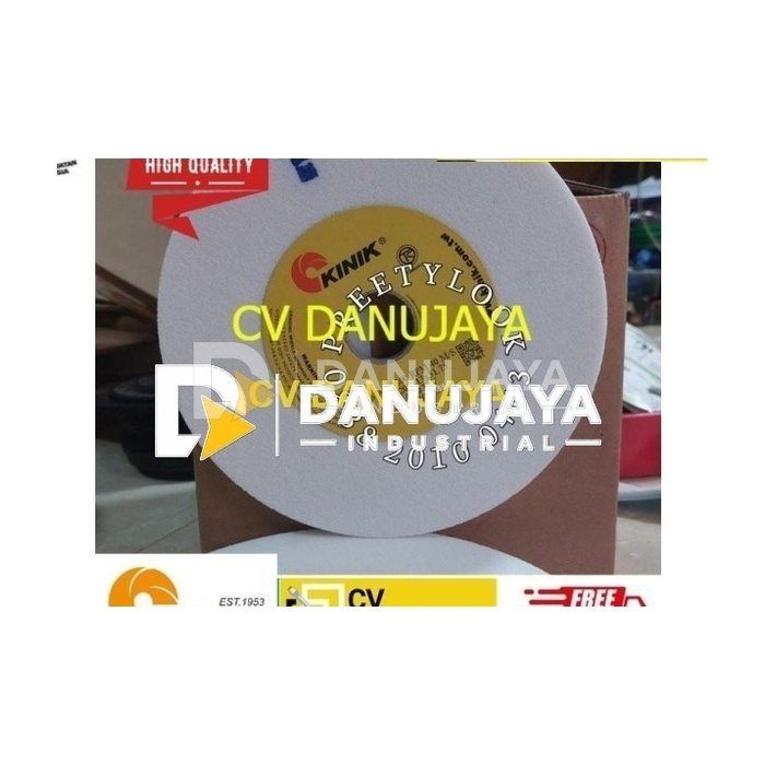 KINIK Gerinda Lurus 205 x13 x 31.75 mm Batu Gerinda KINIK WA 100 KV 1A