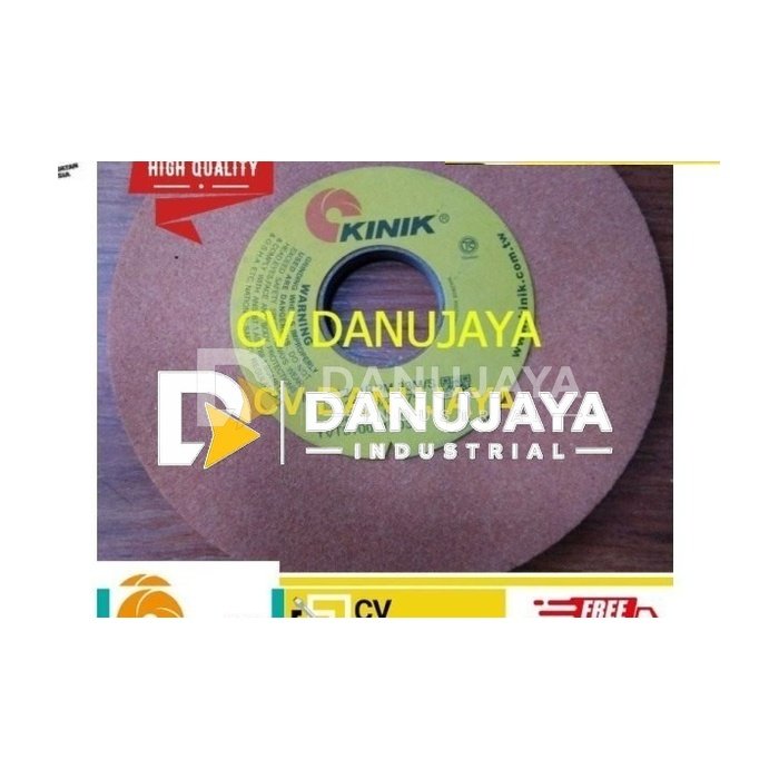 KINIK Grinding Wheel 150 x 6 x 31.75 - Batu Gerinda Orange 38A 80 NV