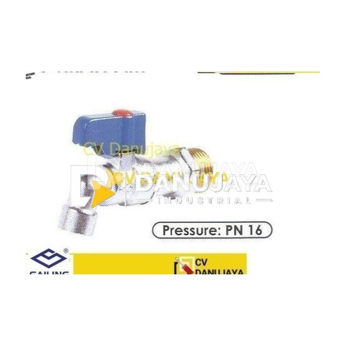 Kran Keran krom stainless stenlis Air Size 1/2 Inch - Sailing L4194