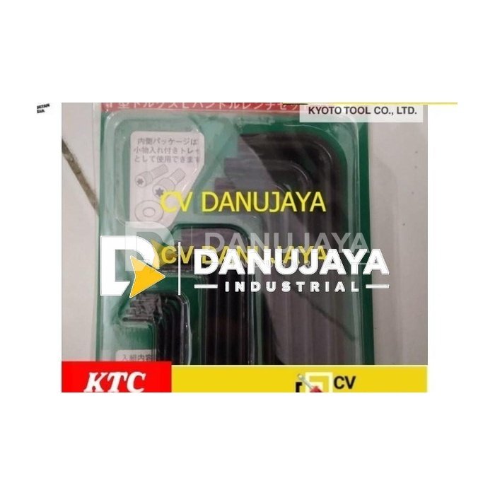 KTC Torx Key L Wrench Set 12pcs T06-T55 LTX12 Kunci L Bintang