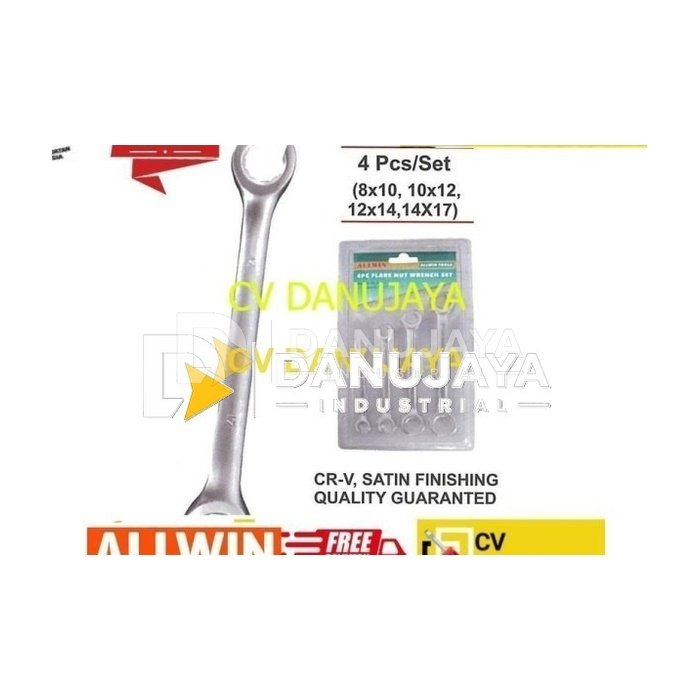 Kunci Naple Nepel Napple Nipel Set 4 Pcs - Allwin