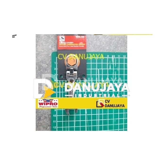 Kunci Ring Pas Ringpas Cebol Rachet Flexible Size 10 mm Wipro KCR100