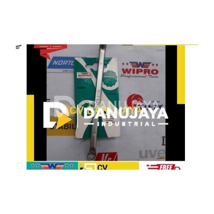Kunci Ring Satin (CRV) size 8 x 9 mm - Wipro