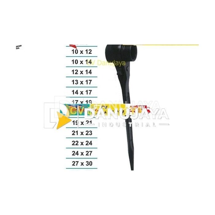 Kunci Sock Socket Shock Ratchet Rachet Size 30 x 32 Wipro
