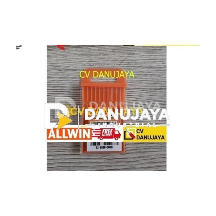 Mata Bor Besi HSS 118 derajat size 1 mm Tincoated - Allwin