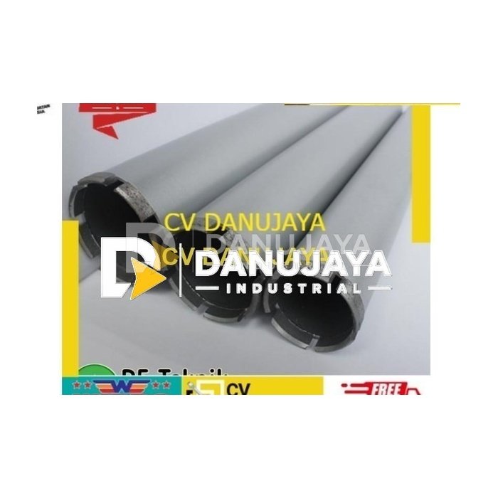 Mata Bor Coring 2 Inch WIPRO Diamond Core Drill 50 Mm Drat Kasar