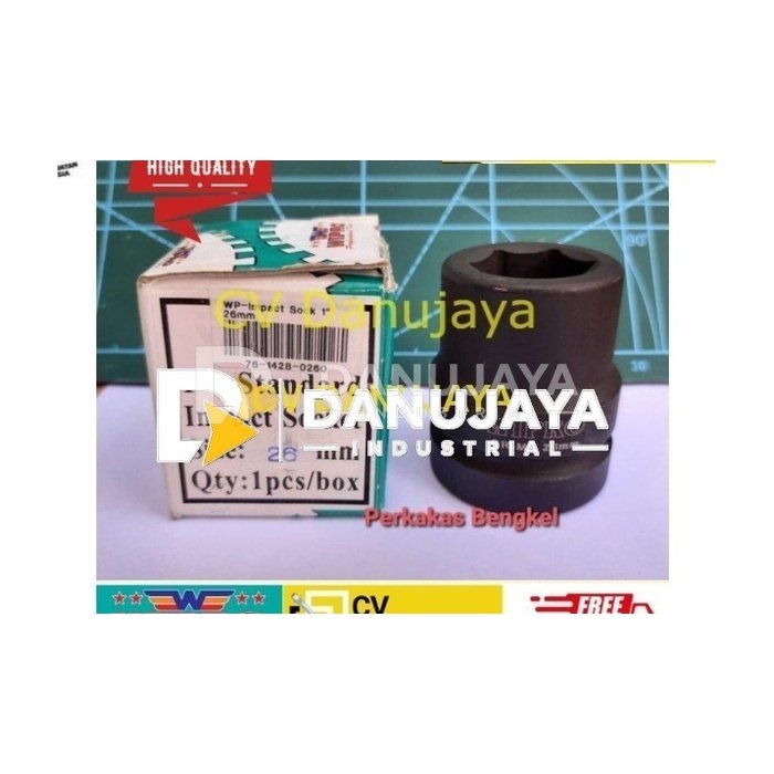 Mata sock impact 1inch ukuran 26 dan 27mm
