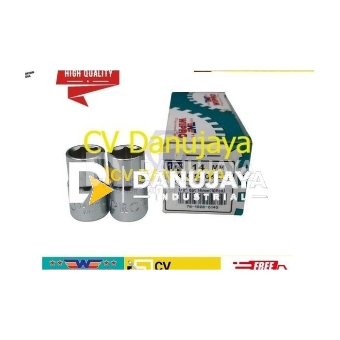 Mata Sock Wipro DR 6 PT 14mm 1/2"