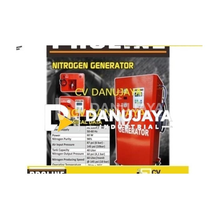Mesin Alat Isi Angin Nitrogen Pompa Generator Ban Mobil Motor PROLINE