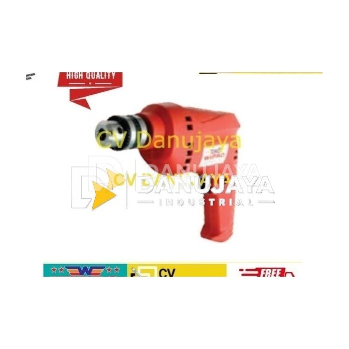Mesin Bor Listrik Wipro 10 mm (3/8 x 24) With Waterpass W 6103