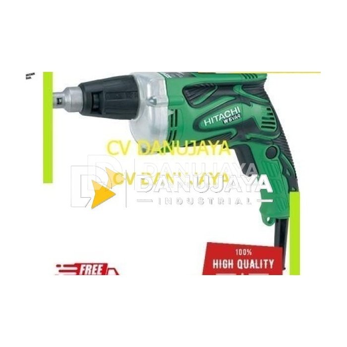 Mesin bor obeng Screwdriver 6mm Screw driver W6VA4 HITACHI W 6 VA4