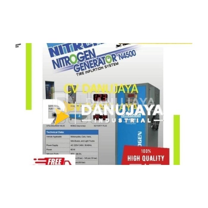 Mesin Nitrogen Nitroman Alat Pompa Angin SPBU Motor Mobil Proline
