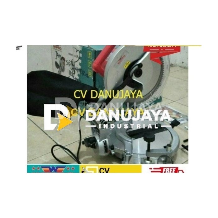 Mesin Potong Aluminium Mitter Saw Miter Saw 10 inch Wipro