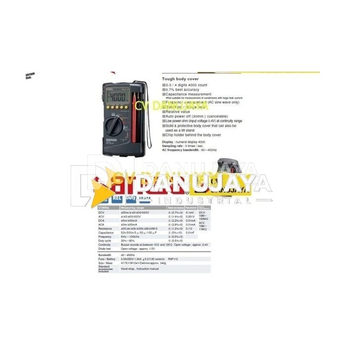 Multitester Multimeter Digital All-in-one SANWA CD800a