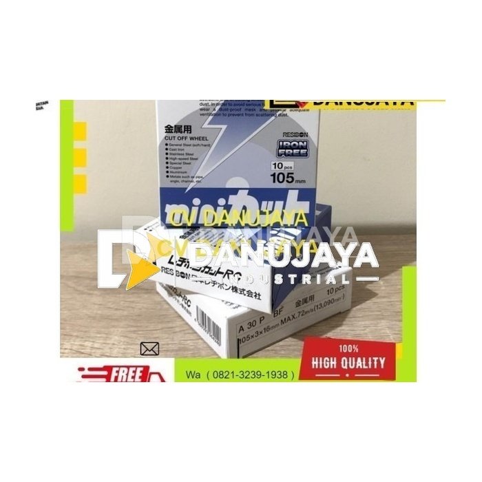 nippon resibon cutting wheel mata gurinda potong besi