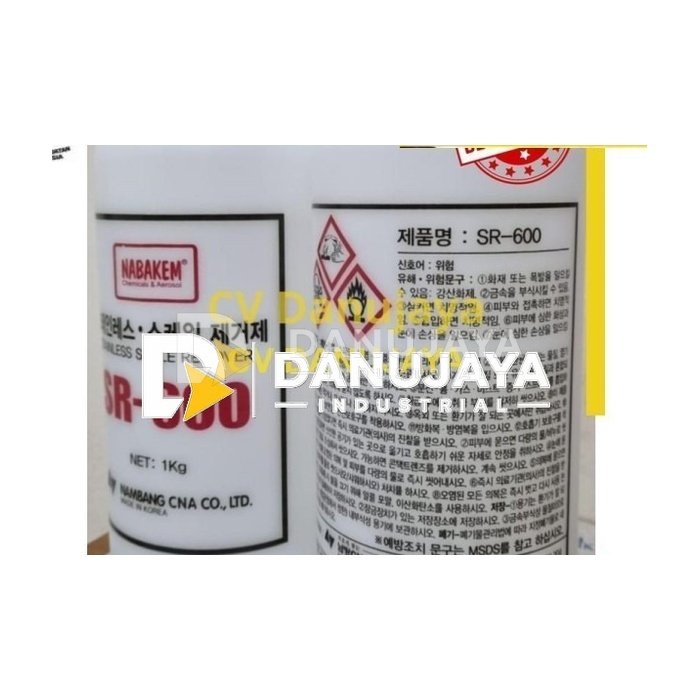 Obat Pembersih Las steinles stainless Besi Nabakem SS-600