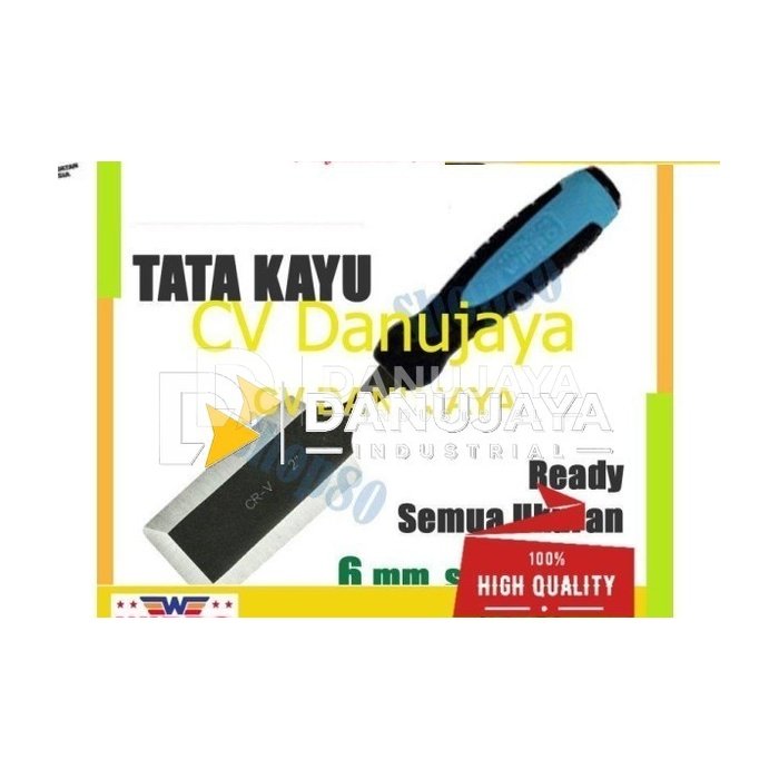 Pahat Kayu 10mm Wipro CRV Tatah Kayu Gg Fiber Kikir Kayu Wood Chisel