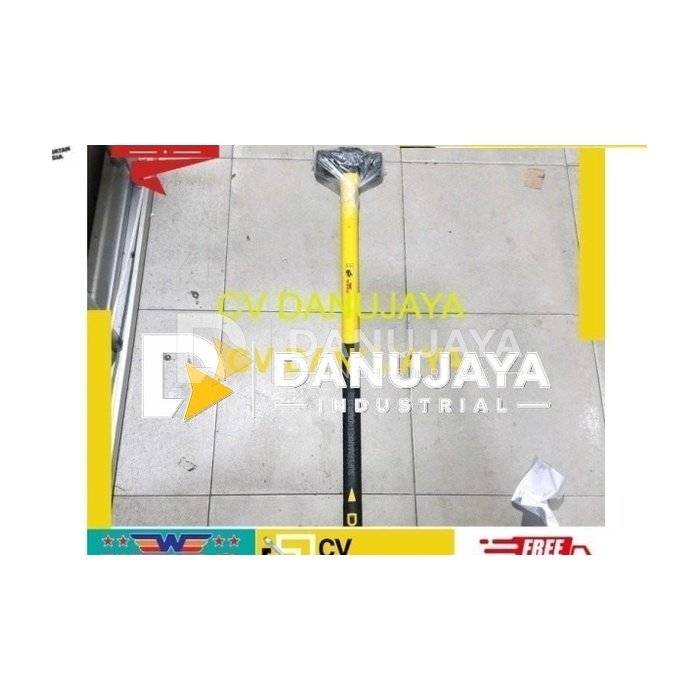 Palu godam Beton besi bodem 20lb 10kg gagang PVC Karet WP-H7012G WIPRO